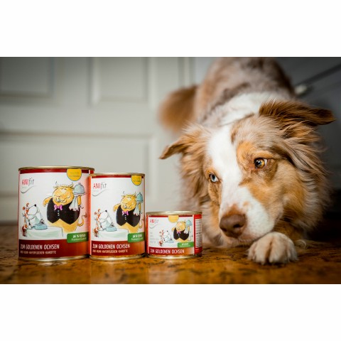 Hund Hundefutter Nassfutter Zum Goldenen Ochsen 200g 6 Stück -3- Anifit